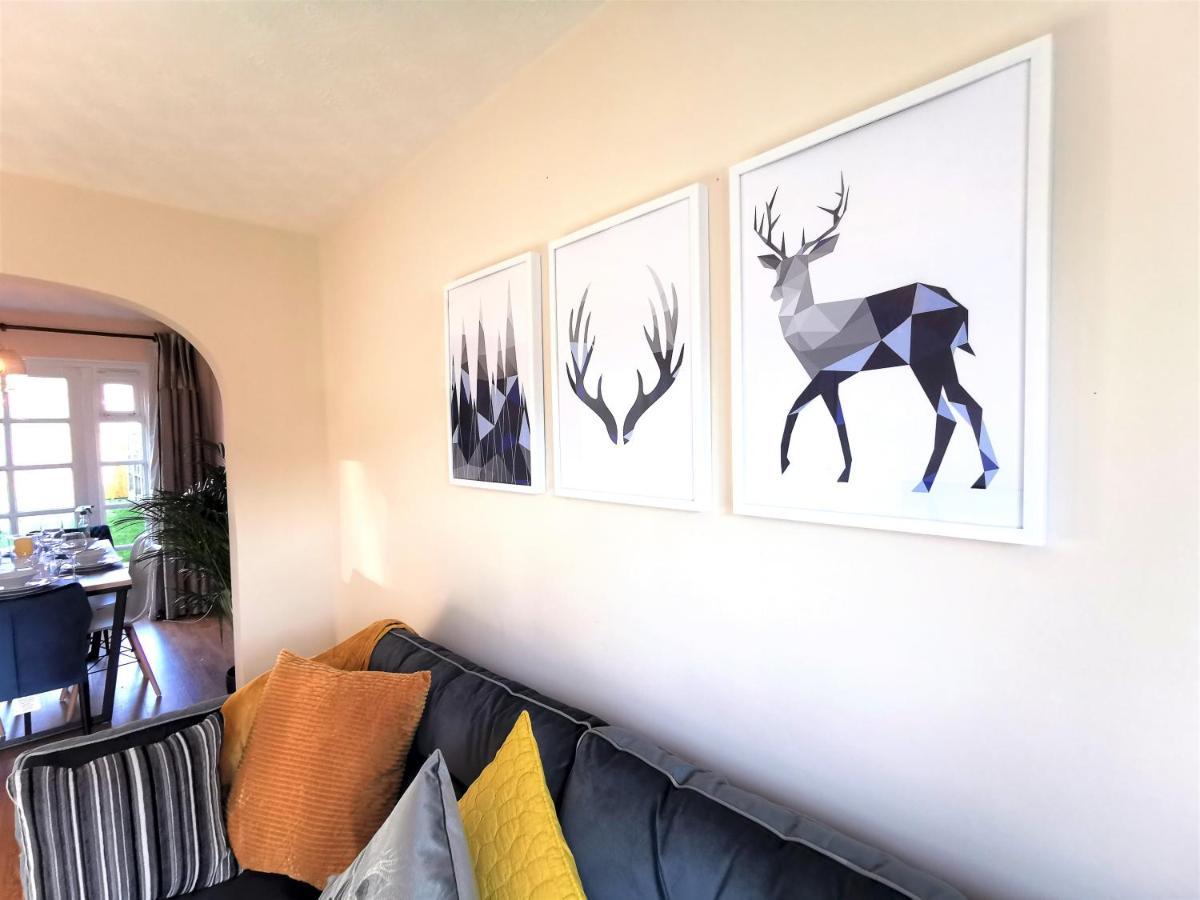 Emerald House - Spacious 3 Bed House With Ensuite Parking Gardens And Netflix Leamington Spa Exterior photo